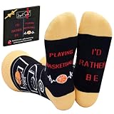 IRISGOD I'd Rather Be Funny Dress Socks for Men and Women Humor Joke Gifts