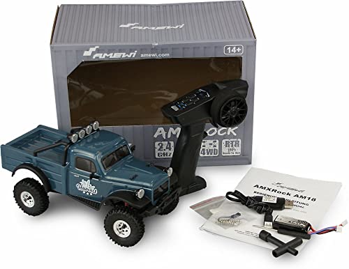 Amewi AMXRock AM18 Harvest Brushed 1:18 RC Modellauto Elektro Scale Crawler RtR 2,4GHz