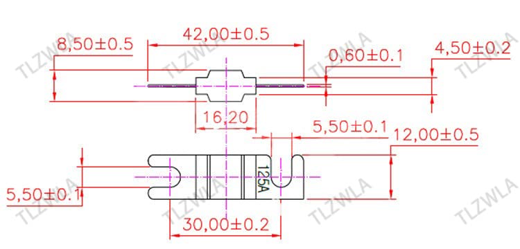 Fusible mini AFS 80A de audio para mantener tu música en viajes largos 7