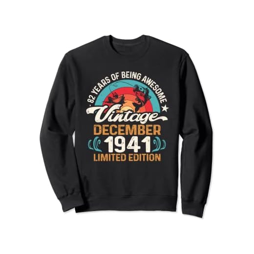 82 años de edad, amantes de la pesca con mosca, diciembre de 1941 - cumpleaños 82 Sudadera