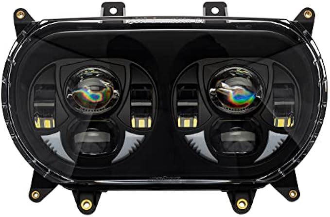 Hogworkz® LED Headlight Dual Visionz™ - Compatible with Harley Davidson Road Glide 2015-2022 Daymaker Replacement