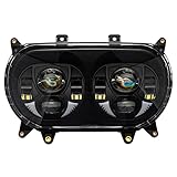 Hogworkz® LED Headlight Dual Visionz™ - Compatible with Harley Davidson Road Glide 2015-2022 Daymaker Replacement