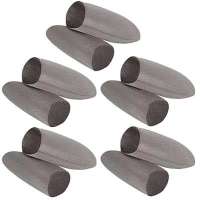 STOBAZA 10 Pcs Breathable Finger Sleeves for Phone Gaming, Anti-Sweat and Oil-Proof Thumb Covers Made of Nylon Fabric, Elastic Finger Protectors for Improved Grip and Screen Touch