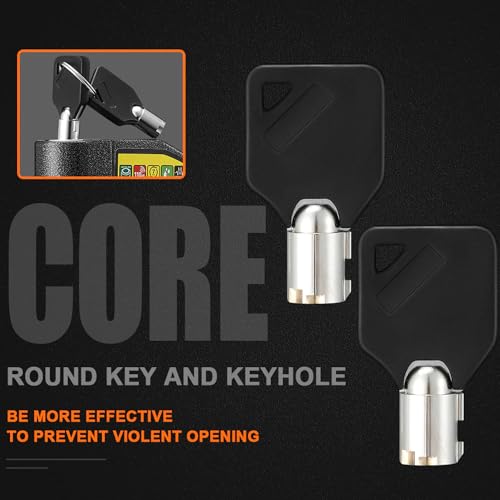 OTOROYS Aluminium Bike Disc Lock,Anti-Theft Waterproof Disc Brake 110Db Alarm Lock for Motorbike Scooter,Polished Finish,Black