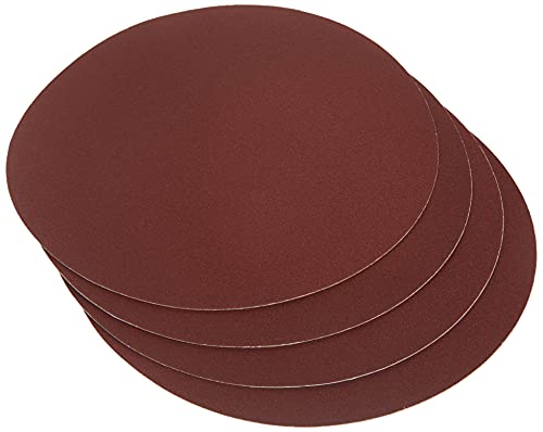 WEN 65812 12-Inch Benchtop Disc Sander with Miter Gauge and Dust Collection System & 12SD80 12-Inch 80-Grit Adhesive-Backed Disc Sandpaper, 4-Pack