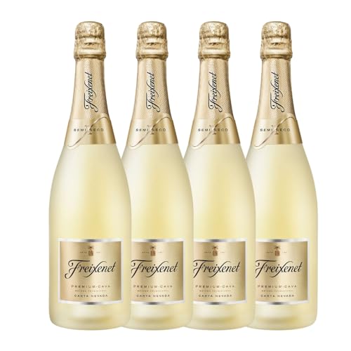 ESPUMANTE FREIXENET CARTA NEVADA DEMI-SEC 750ML KIT 4 UND