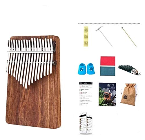 Kalimba Pouce Piano Thumb Piano Marimba African Musical Instrument 17-Clé Globalement Pouce solide Piano Portable avec… - Les Beatles, Paul McCartney, John Lennon, RIngo Starr, George Harrison Kalimba Pouce Piano Thumb Piano Marimba African Musical Instrument 17-Clé Globalement Pouce solide Piano Portable avec…