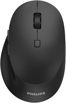 Philips SPT6607 Bluetooth Wireless Dual Mode 2.4GHz + 2 Channel Turkish Q Keyboard & Mouse Set Black