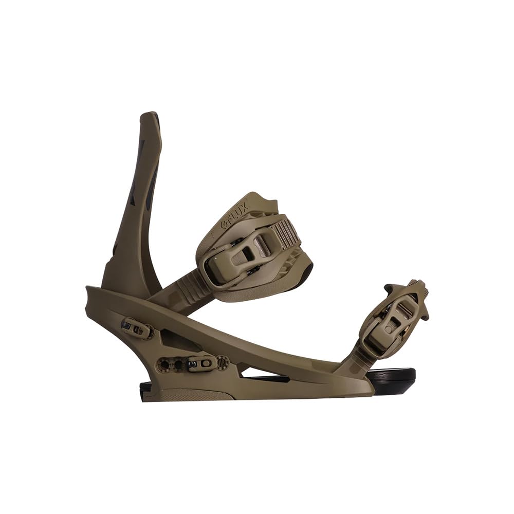 FLUX DS Snowboard Binding - 2025, Khaki, L