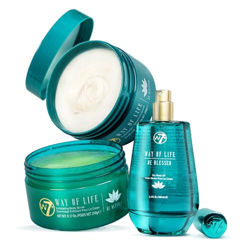 W7 Way of Life Body Care Set | Exfoliating Scrub,