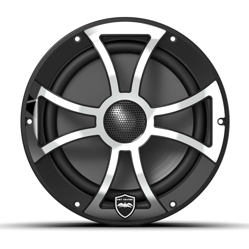 Wet Sounds REVO 8 XS-B-SS V3 | REVO Series 8-inch High-Output Component Style Coaxial Speakers w/XS-Black-Stainless Steel RGB Grilles by Wet Sounds - Image 4