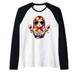 Russian Girl! Matrjoschka Russisch Russen Wein Matroschka Raglan