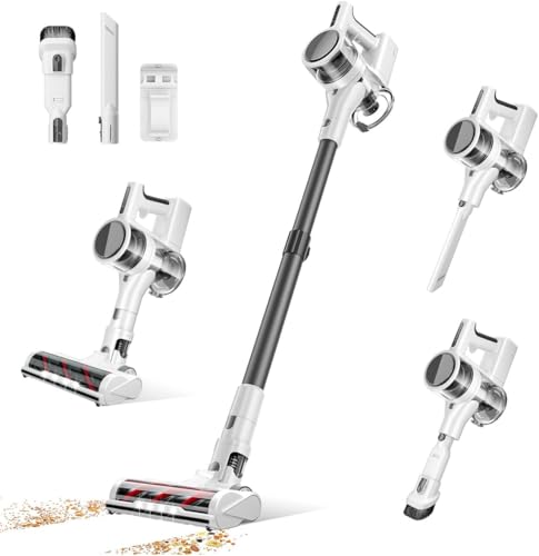 Cordless Vacuum Cleaner, 80,000 RPM Motor and...