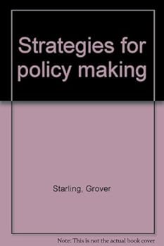 Hardcover Strategies for policy making Book