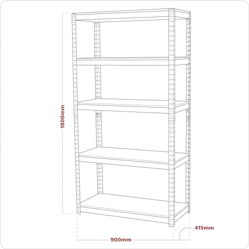 Unité de soutirage Sealey AP6500 avec 5 tablettes de stockage robuste - 3