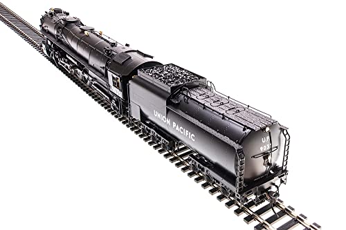 Steam Locomotive Up-5 4-12-2 N9082 Modernized E-2 Nine Cab 18 000 Gallon Tender Aluminum Lettering - Paragon4 Sound Dc Dcc Smoke - Ho - Brass Hybrid 6977 #TOP1