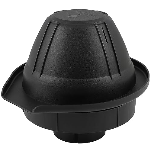 ECCPP 1 Piece Universal Snorkel Head Air Ram Head Mushroom 3.5