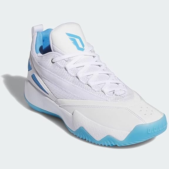 バスケットシューズ DAME CERTIFIED2 ホワイト/ブルー adidas Dame Certified 2 Basketball 