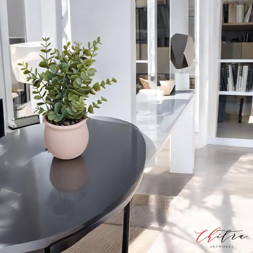 Image of Chitra Artificial Fern Plant with Pot for Home, Office, Living Room & Counter Decoration | Realistic Faux Greenery for Indoor Use | Durable Plastic Pot (2)