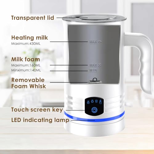 Mousseur à lait automatique sans résidu facile à nettoyer - 7