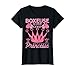 Boxeuse Le Jour La Nuit Princesse Boxing Sport Femme Cadeau T-Shirt