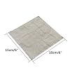 LTKJ 3PCS 500 Mesh 25 Micron Stainless Steel Wire Cloth Screen Square Sheet 6x 6