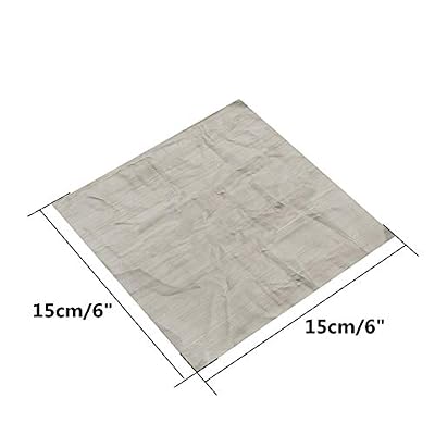 LTKJ 3PCS 500 Mesh 25 Micron Stainless Steel Wire Cloth Screen Square Sheet 6x 6