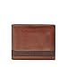 Fossil mens Flip Id Bifold wallets, Brown Flip Id, One Size US