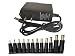 Easyday Universal US Plug AC/DC 100-240V 5.5x2.1mm 5V 2A (2000mAh) Wall Adapter Power Supply with 12 Size DC