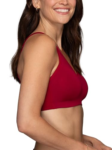 Image of Vanity Fair Women's Beauty Back Smoothing Wireless Bra, Comfort and Support, Simple Sizing Available S-3xl