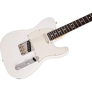 Fender Made in Japan Hybrid II Telecaster RW Arctic White guitare électrique avec housse - Les Beatles, Paul McCartney, John Lennon, RIngo Starr, George Harrison Fender Made in Japan Hybrid II Telecaster RW Arctic White guitare électrique avec housse – Image 3