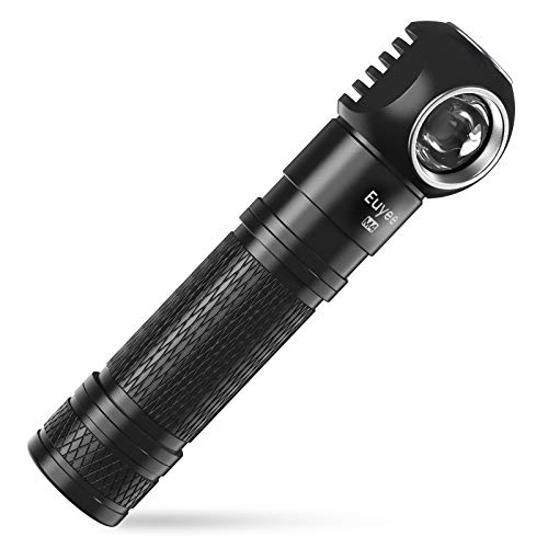 Euyee M4 Headlamp Flashlight Real 2100 Lumens Right Angle Flashlight,Multifunctional Headlight with 4 modes,magnetic base,adjustable headrope,Typc-C quick charge-for Camping,Hiking and Emergency