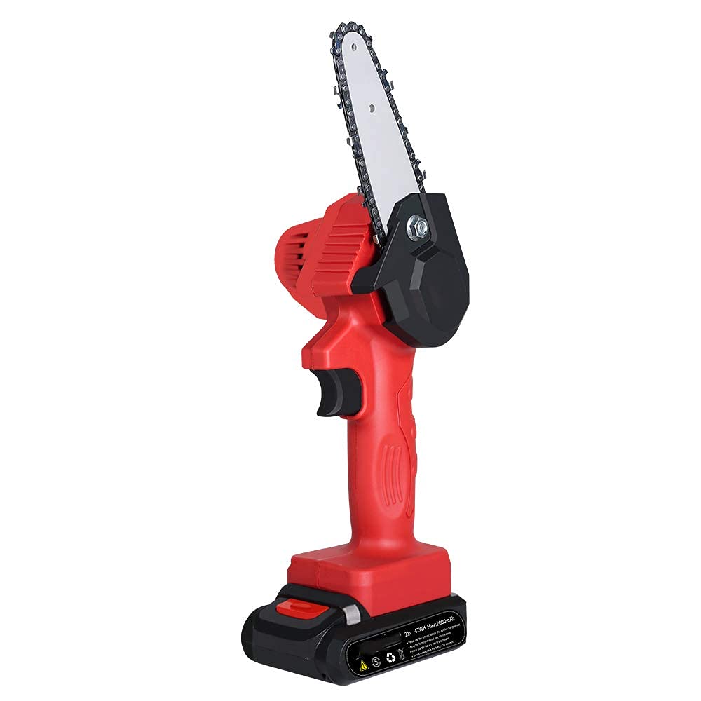 Scie d'élagage électrique rechargeable 21V pour une coupe nette et rapide