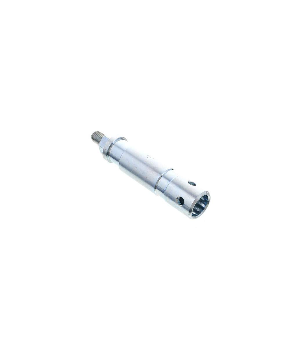 Manfrotto 163-10 Accessorio, Serie Adapter da 1" 1/8 Maschio, Attacco Filettato M10 e Piastra da 12 cm e Vite a Farfalla per Controlli Luce, in Acciaio Zincato, Argento