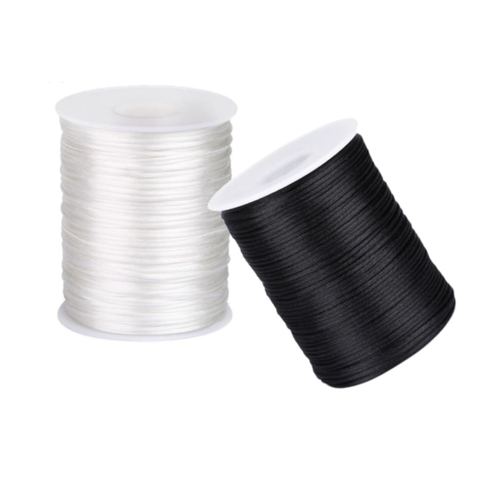 Nylon Cord Thread 110 yards Chinese Knot Macrame Cord Bracelet Braided String DIY Tassels Beading for Shamballa Rope - Image 2