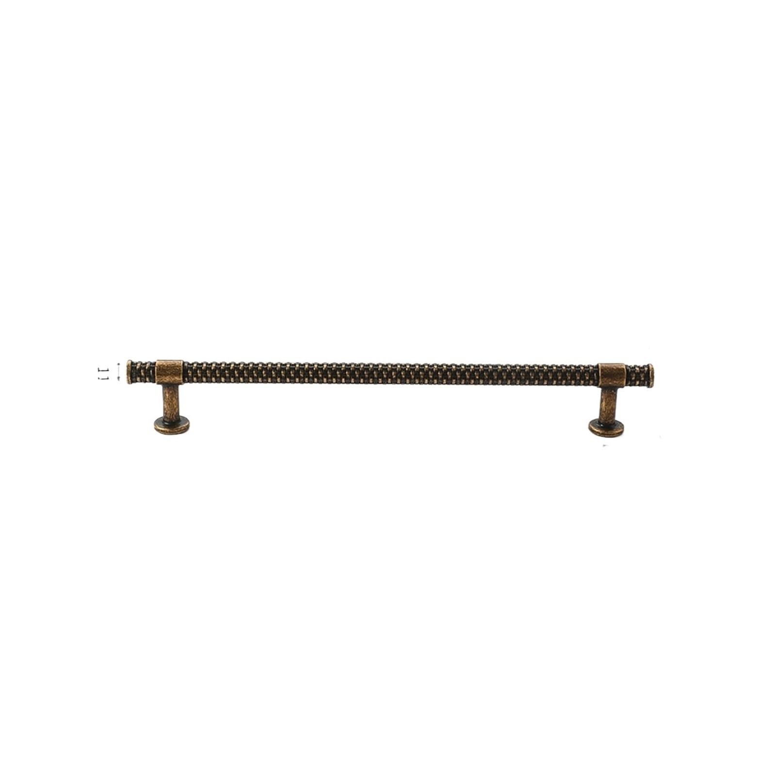 Yonmledo 11203-192Mm Brass Vintage Drawer Handles 2Pcs Yellow Antique Brass Wardrobe Door Pull Vintage Furniture Handle Single-Hole Drawer Knobs Cabinet Antique Bronze Hardware Handle(11203-192Mm)