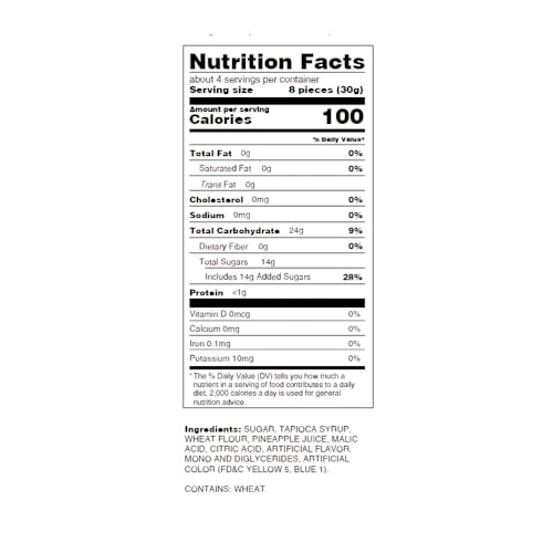 Rips Bite-Size Lime Licorice Pieces 4 oz miniatura 2