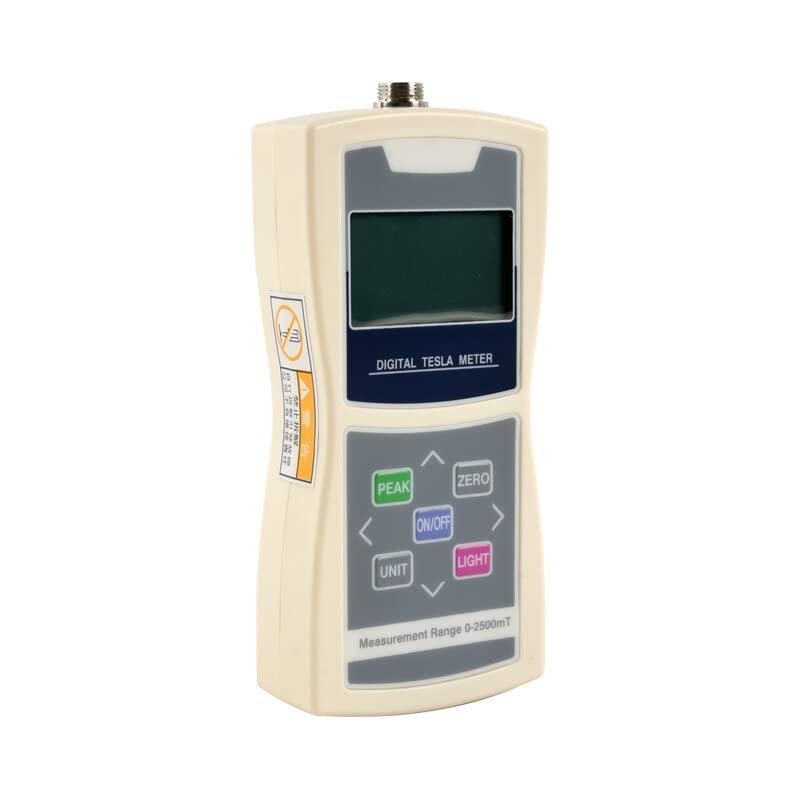 Handheld Digital Gaussmeter Surface Magnetic Field Tester with Probe 0-2400mT (Accuracy 1.0)