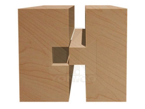 YONICO Router Bits Tongue & Groove Set 1-1/4-Inch 2 Bit 1/2-Inch Shank 15222