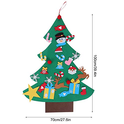 Árvore de Natal decorada, Árvore de Natal pequena Árvore de Natal, Casa de decoração de árvore de Na