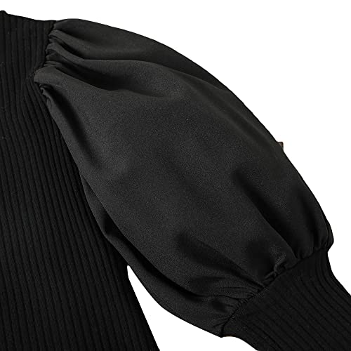 Image of Hopscotch Girls Black Solid Top And Pant Set