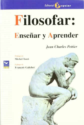 Portada de Filosofar: enseñar y aprender