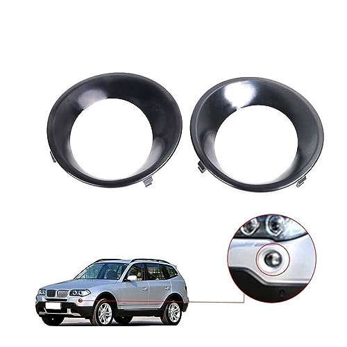 Marco negro de parachoques para BMW X3 E83 LCI, soluciona desajustes 5