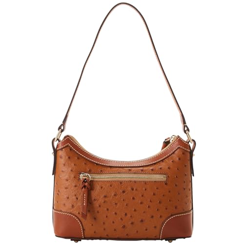 Dooney & Bourke Handbag, Ostrich Shoulder Bag | Caramel4