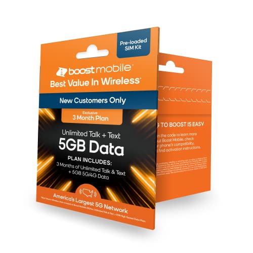 Boost Mobile Prepaid Sim Card | Unlimited Talk & Text thumb #4