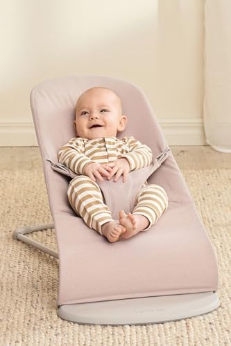 BabybjöRn Sdraietta Bliss, Tessuto MéLange, Rosa Chiaro - 2