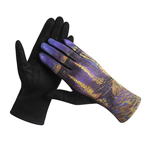 Belle Dame Womenรขโฌโขs Touchscreen Gloves Texting Gloves Winter Gloves Driving Gloves Warm Lining Oil Painting Digital Print (GL599-BU) Belle Dame Womenรขโฌโขs Touchscreen Gloves Texting Gloves Winter Gloves Driving Gloves Warm Lining Oil Painting Digital Print (GL599-BU)