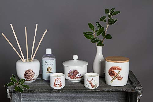 Wax Lyrical Wrendale Woodland Ceramic Fragranced Candle, Up To 32 Hours Burn Time, Wax #TOP2