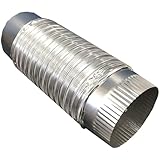 Speedi-Products EX-AFP 424 4-Inch x 2-Foot Semi-Rigid Push-Fit Duct, Silver