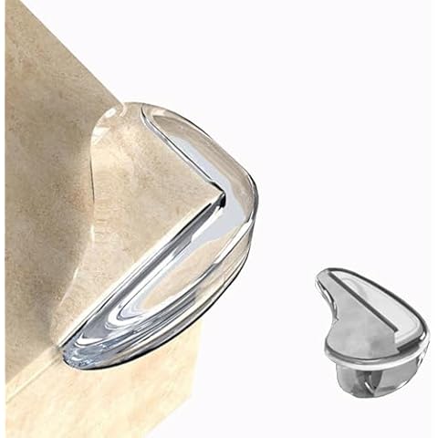 NIPOGEAR 20 Pcs Clear Corner Protectors，Furniture Sharp Corner Protective Cover，Corner Protector Guards，Furniture Sharp Corner Cushion，Table Corner Protectors (A,20PCS) Cover